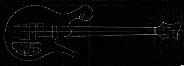 Design of a short scale 5 string custom bass