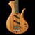 Single cutaway custom bass of mahogany, body