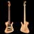Thunderbird-style bass guitar with killswitch, ACG preamp