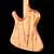 Custom bass with Thunderbird body shape, mahogany body