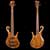 5-string custom bass, bocote/walnut body, Audere/Nordstrand electronics