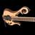 Custom bass with Xylem signature hook scroll