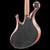 Custom bass with ball scroll, ebony/bloodwood tops, back
