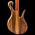 Xylem bass with cocobolo neck shim, limba body and mahogany neck from the back