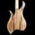 Custom bass with black limba body, back