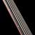 Blank fretless fingerboard with edge markers only