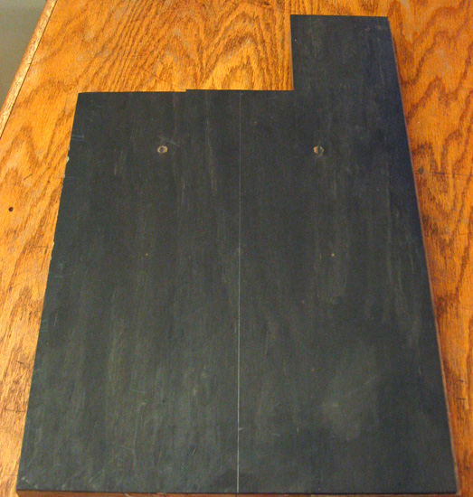 The body blank of the bass