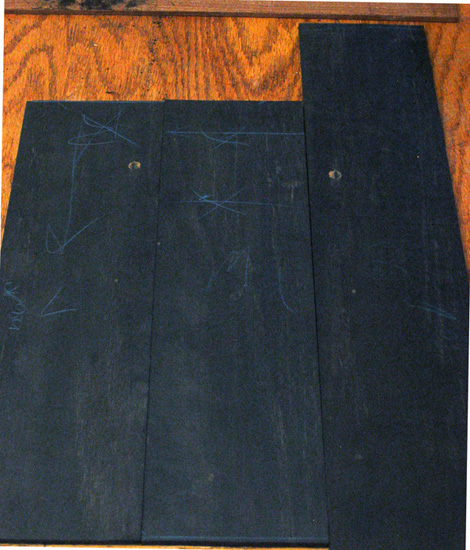 Full view of the ebony top