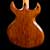 Guitar body rear w/ figured brazilian cherry and birdseyes