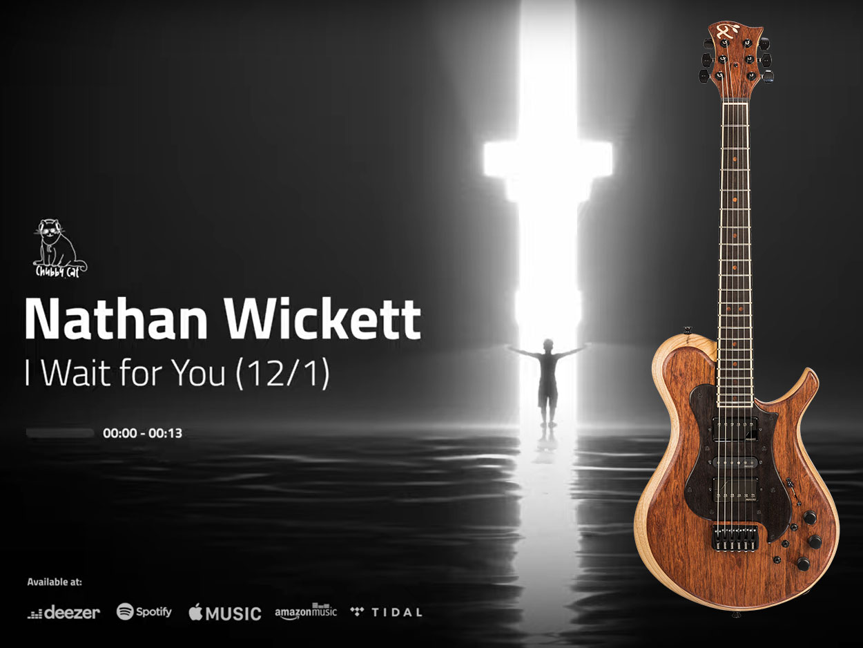 Artwork for Nathan Wickett's debut single I Wait for You